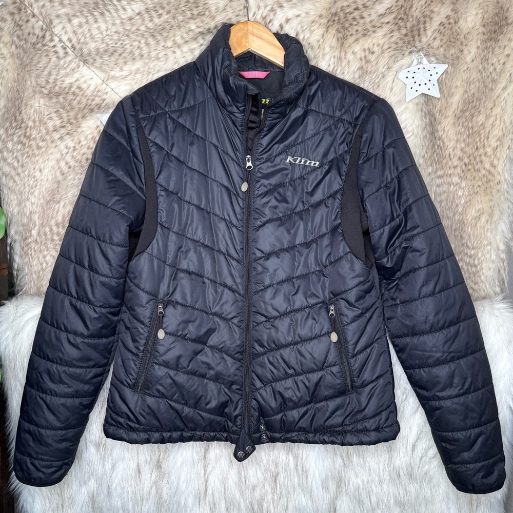 Women's Klim Black Quilted Puffer Jacket